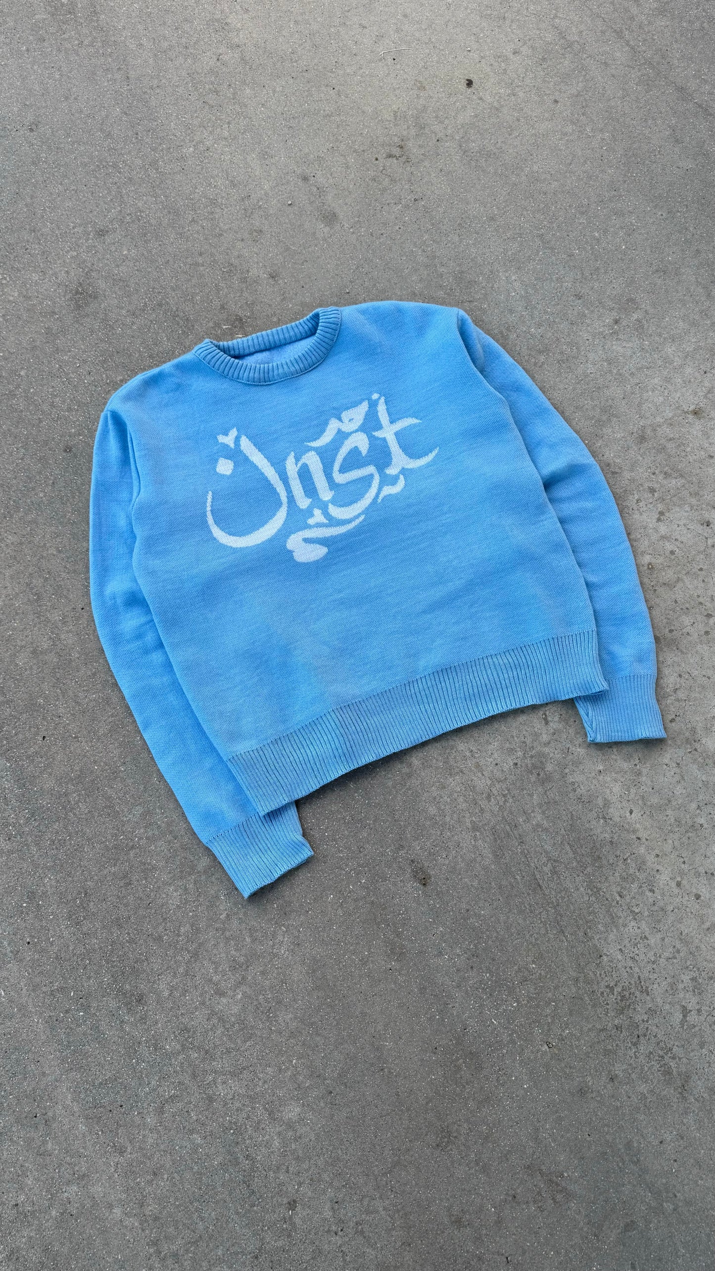 UNST BLUE Knit